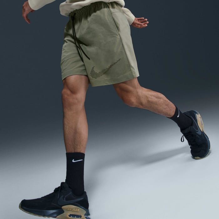Image of Мъжки Къс панталон NIKE M NK TECH GX WOVEN SHORT, Балистик, сив цвят